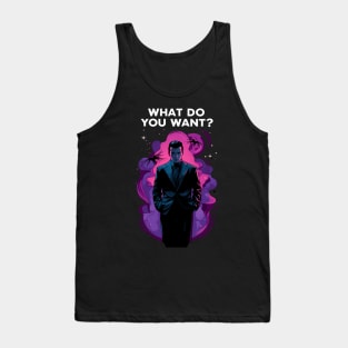 What Do You Want - Shadows - Sci-Fi Tank Top